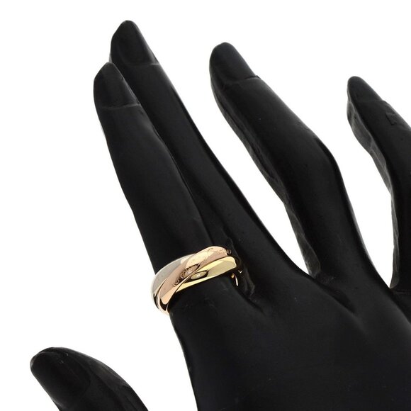 CARTIER 18k Pink Trinity Ring #48 - Picture 5 of 8